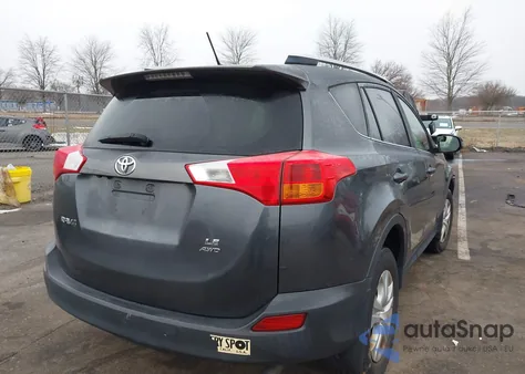 2014 Toyota Rav4 Le z USA, uszkodzony, nr VIN JTMBFREV9ED076574